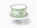 Pooh Bear Edible Icing Wraps | Custom Baby Shower Cake Design