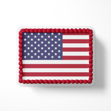 4th of July Cake Topper Edible Image Forth of Jay Cake Topper