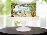Pooh Bear Baby Shower Edible Cake Wraps | Custom Icing Sheet | Photo cake topper