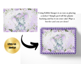 ELEPHANT BABY SHOWER Cake Topper Edible Image ELEPHANT Sheet Cake Topper