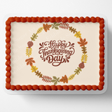 Thanksgiving Cake Topper, Thanksgiving Cupcake Toppers, Thanksgiving Dessert Decorations, Fall Cake topper, Fall Cupcake Toppers