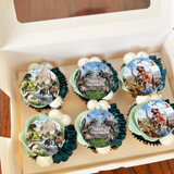 Jurassic Park Cupcake Toppers Dinosaur Party