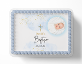 Baptism Cake Toppers Edible Baptism Cake Topper Christening Cake Topper