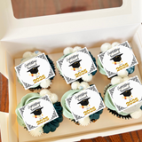 Graduation Cupcake Toppers Edible Image Mini Diplomas Diploma Cupcake tippers