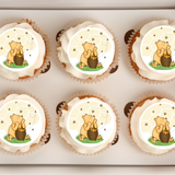 Pooh Bear Cupcake Topper Pooh Bear Baby Shower