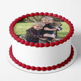 Photo on Cake Custom Photo Cake Topper