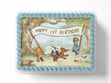 Pooh Bear Baby Shower Cake Topper