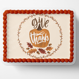 Thanksgiving Cake Topper, Thanksgiving Cupcake Toppers, Thanksgiving Dessert Decorations, Fall Cake topper, Fall Cupcake Toppers