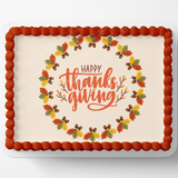 Thanksgiving Cake Topper, Thanksgiving Cupcake Toppers, Thanksgiving Dessert Decorations, Fall Cake topper, Fall Cupcake Toppers