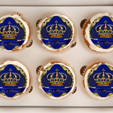 Prince Cupcake Topper, Prince Baby Shower Cupcake Toppers