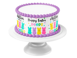 easter cake topper, easter cake decorations peeps