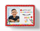 kindergarten graduation cake topper