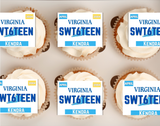license plate cupcake topper