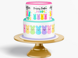 easter cake topper, easter cake decorations Peeps