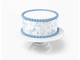 Pooh Bear Cake Wraps | Custom Edible Images for Tiered Baby Shower Cakes