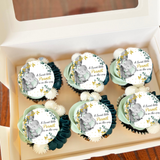 Elephant cupcake toppers