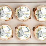 elephant cupcake toppers