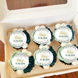 Baby In Bloom Cupcake Toppers