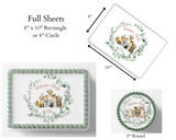 Pooh Bear Cake Topper | Baby Shower | Edible Image | Cake Photo