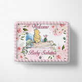 Pooh Bear Cake Topper | Baby Shower | Edible Image | Cake Photo