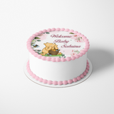 Pooh Bear Cake Topper | Baby Shower | Edible Image | Cake Photo