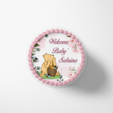 Pooh Bear Cake Topper | Baby Shower | Edible Image | Cake Photo