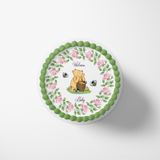 POOH BEAR BABY SHOWER CAKE EDIBLE IMAGE CAKE WRAP CUSTOMIZABLE DECORATIONS