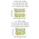Pooh Bear Baby Shower Cake Wraps | Edible Border Decoration