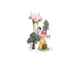 Pooh Bear Cutouts Edible Images | Classic Winnie the Pooh Edible Images Winnie the Pooh Edible Cake Decoration | Winnie Precut Edible Images
