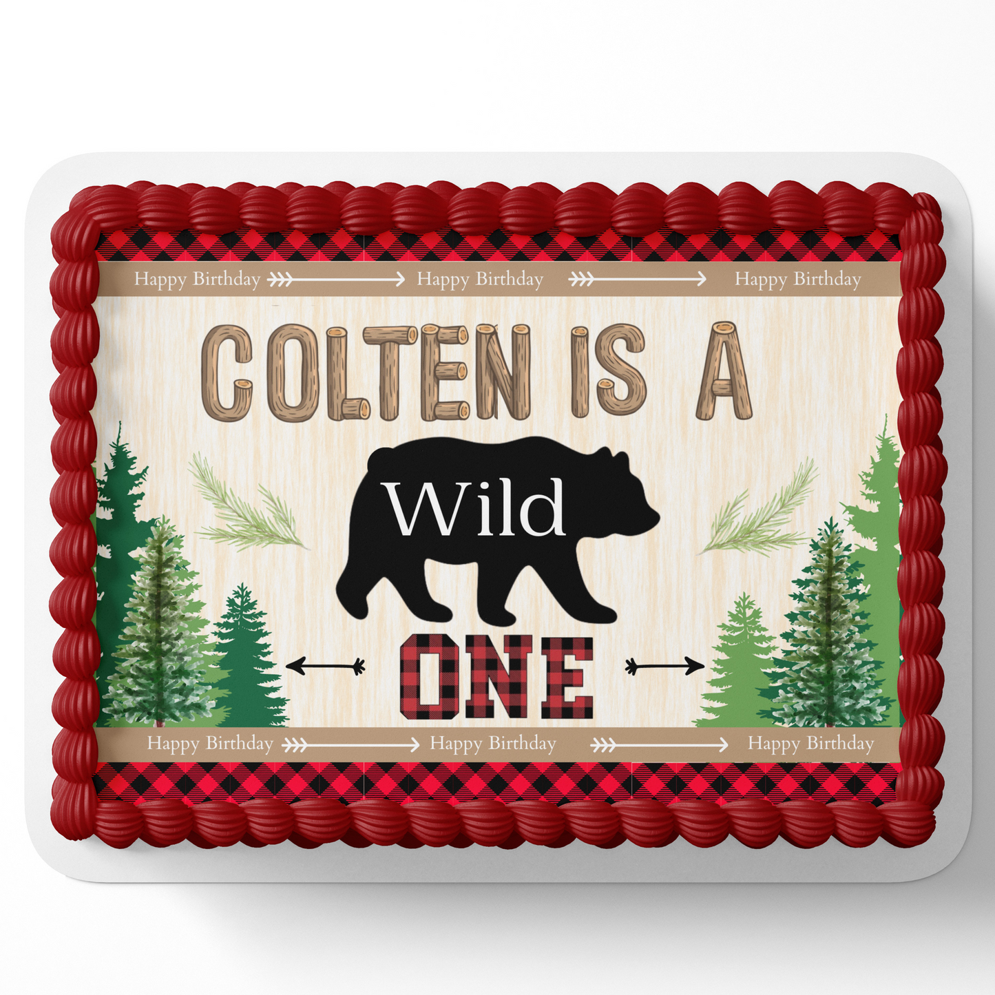 WILD ONE WOODLAND BABY SHOWER