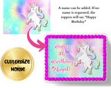 UNICORN CAKE TOPPER