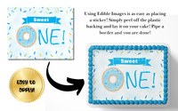 DONUT FIRST BIRTHDAY CAKE TOPPER DONUT PARTY, FIRST BIRTHDAY CAKE TOPPER