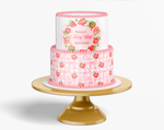 Berry First Birthday Sweet One Strawberry Cake Wrap
