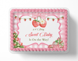 Berry Sweet Cake Topper Strawberry Cake Topper, Berry Sweet Baby Shower