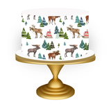 Christmas Moose cake wrap