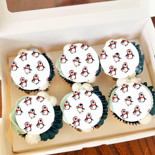 Christmas Cupcake toppers