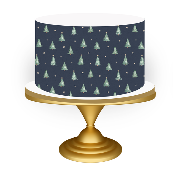 Christmas Tree Cake Topper and Wrap