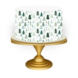 Christmas Tree Cake Topper and Wrap