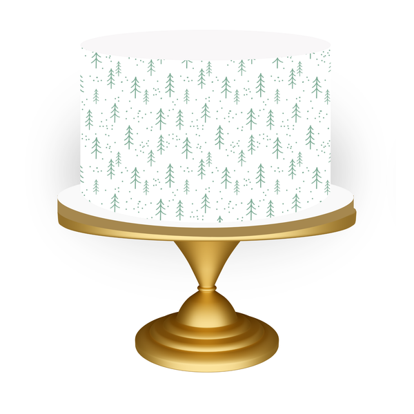 Christmas Tree Cake Topper