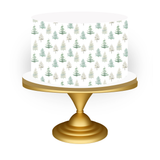 Christmas tree Cake Wrap Topper