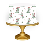 Christmas Dinosaur cake