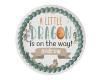 Dragon Baby Shower Cake Toppers