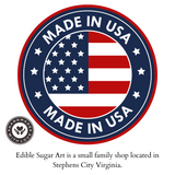 Edible Cake Toppers Customizable Cake Toppers, Picture on cake 