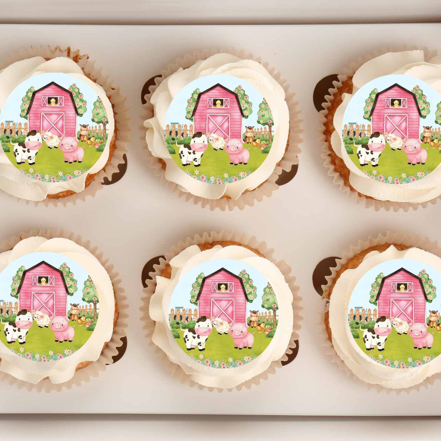 Farm Cupcake Toppers