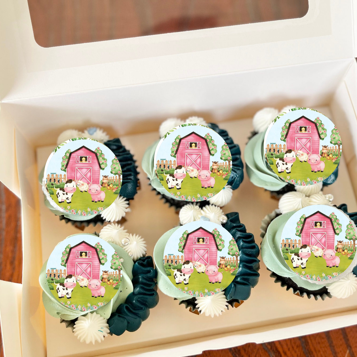 Farm Cupcake Toppers