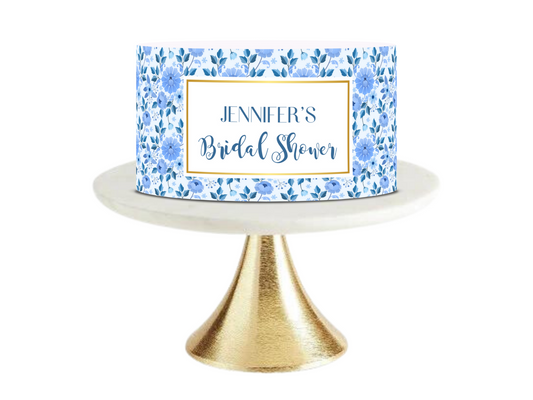 Spring Bridal Shower, Spring Baby Shower, Cake Topper, Floral Cake Topper, Spring Flowers, Summer Cake Topper