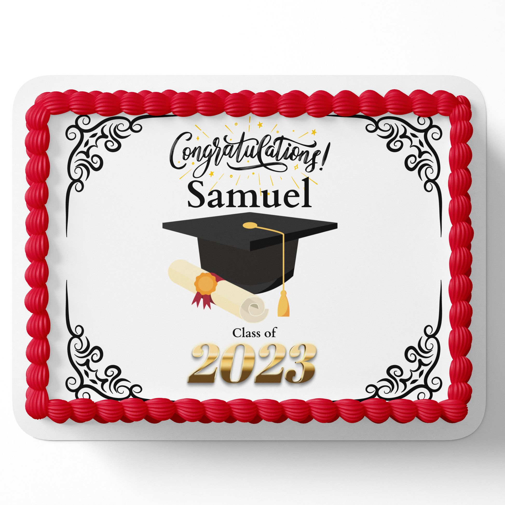Graduation Cake Topper Graduation Party