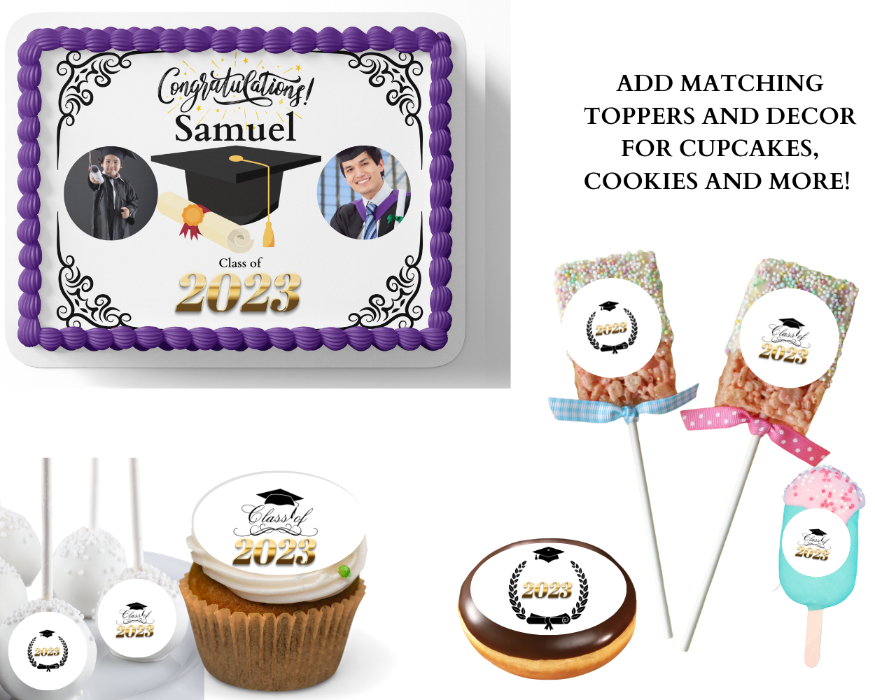 Graduation Cake Topper Graduation Decorations