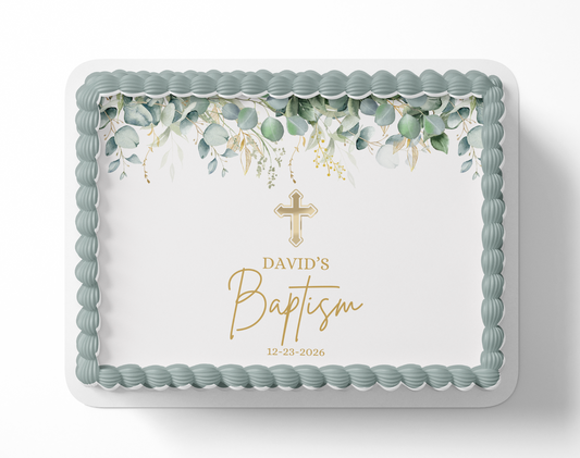 Baptism Cake Toppers Edible Baptism Cake Topper Christening Cake Topper