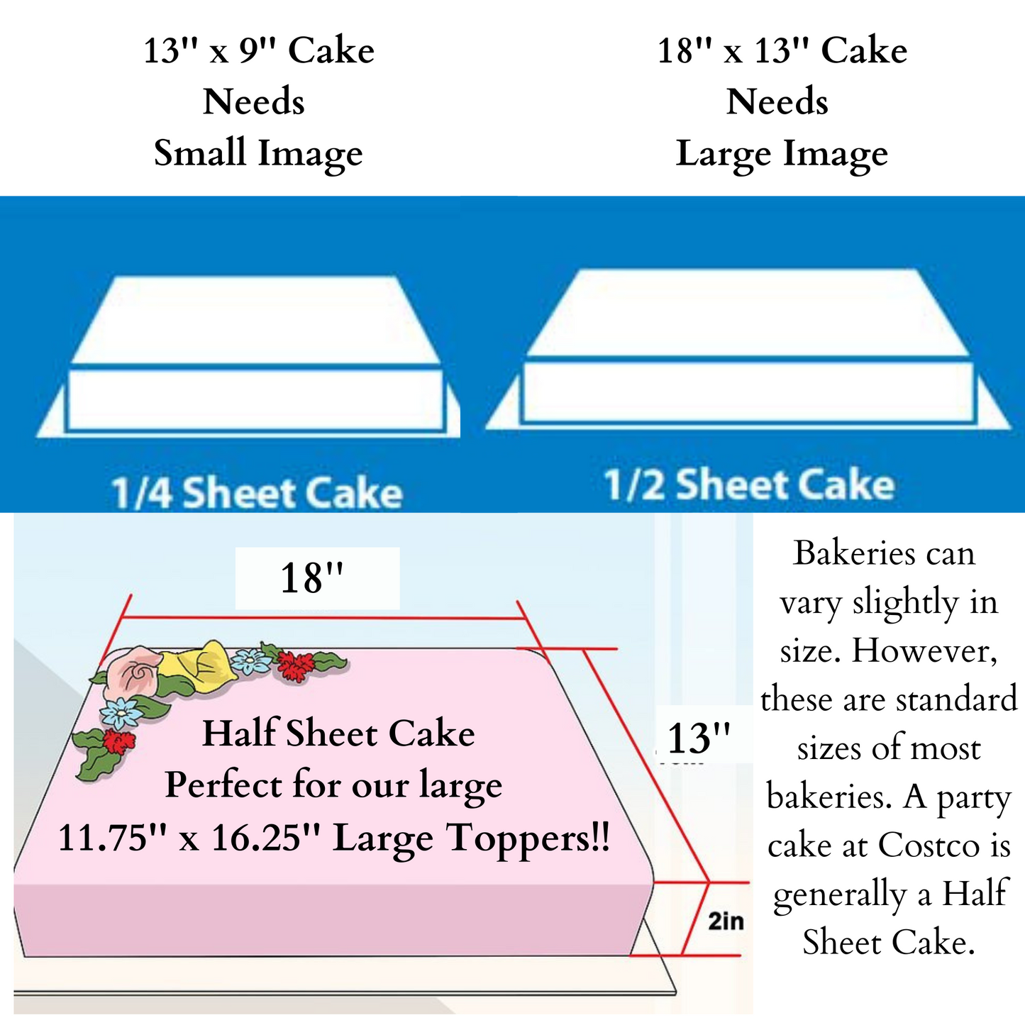 Cake topper edible image, cake topper, edible sugar art, cake sticker, frosting sheet